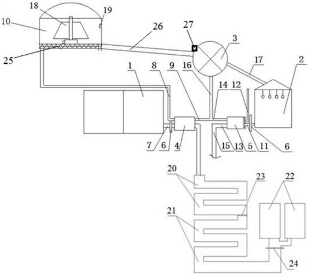 A multi-level method for comprehensive utilization of hot spring wastewater and heat