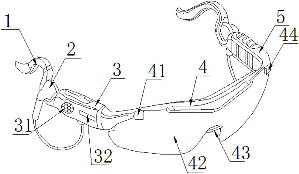 Intelligent healthy glasses