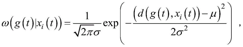 Map matching method based on conditional random fields and low-sampling-frequency floating car data