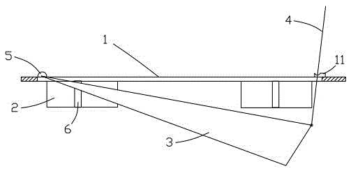 Novel water pumping floating mat for tailings pond