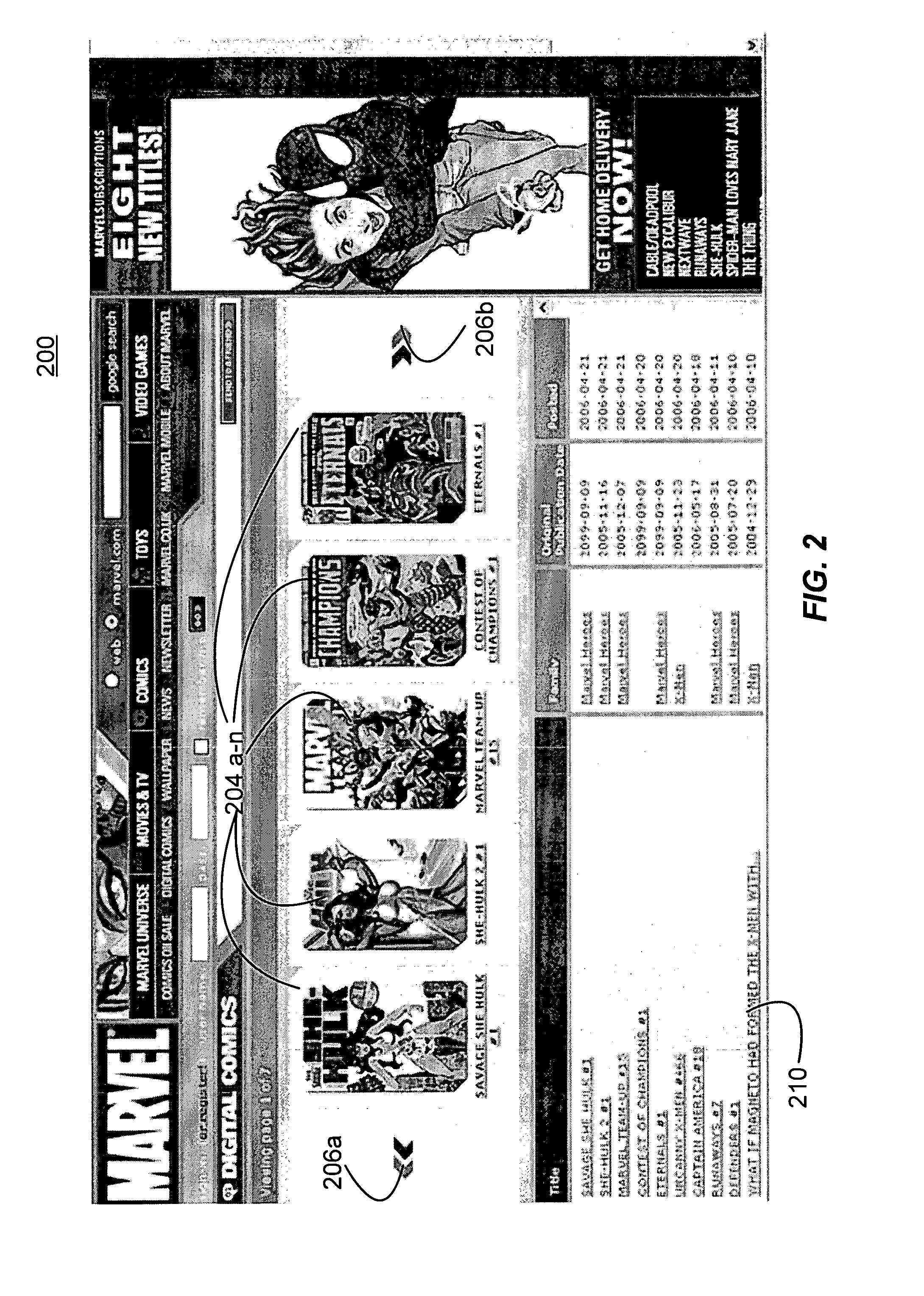 Methods, systems, and computer program products for navigating content