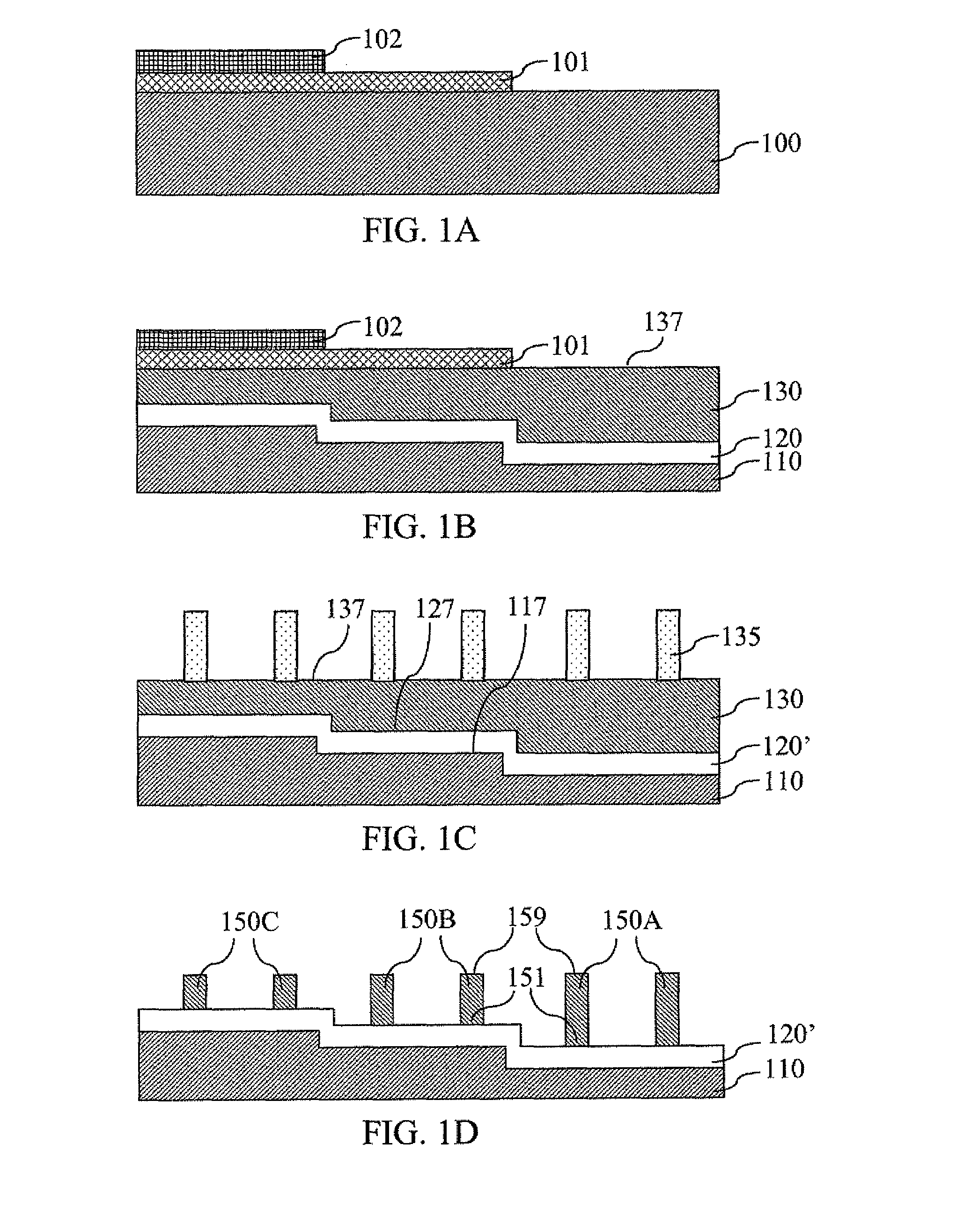 Structure and method for multiple height finfet devices