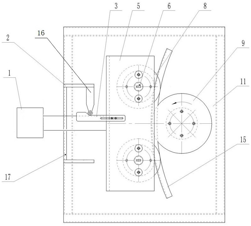 Arc rolling machine