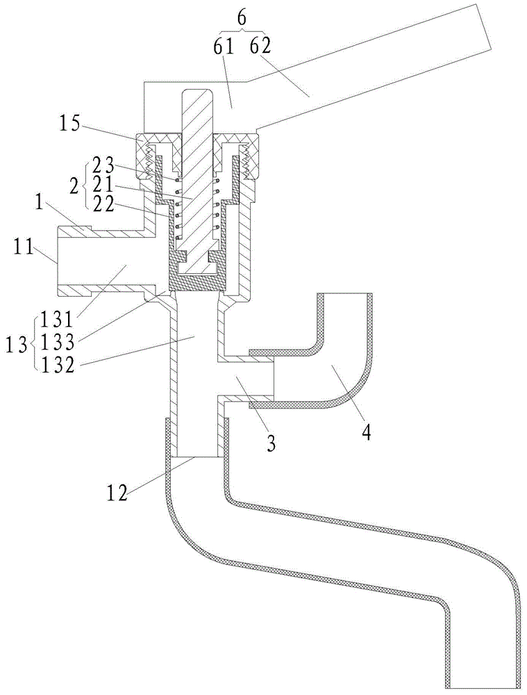 Faucet and water dispenser