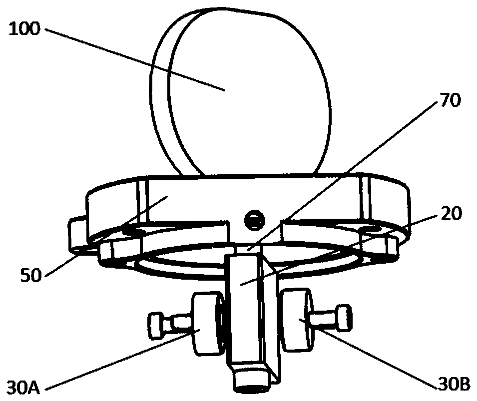 Eddy current-based rotation angle measuring device