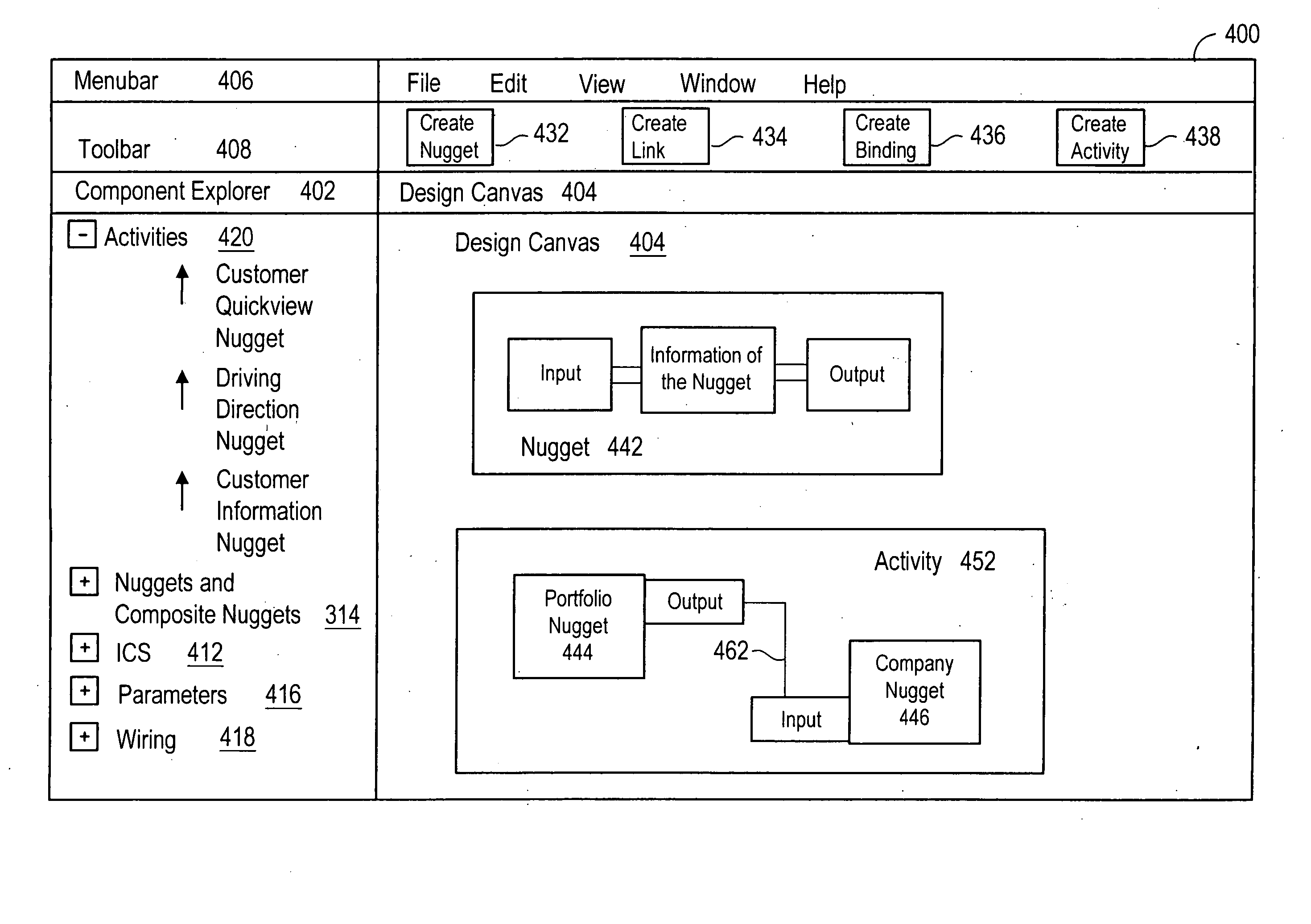 Browser-based editor for dynamically generated data