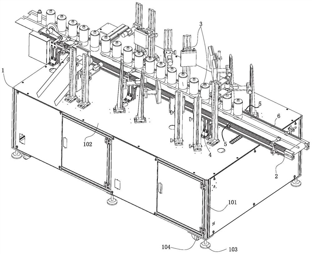 Online visual detection device and detection method for detecting appearance of bottle body