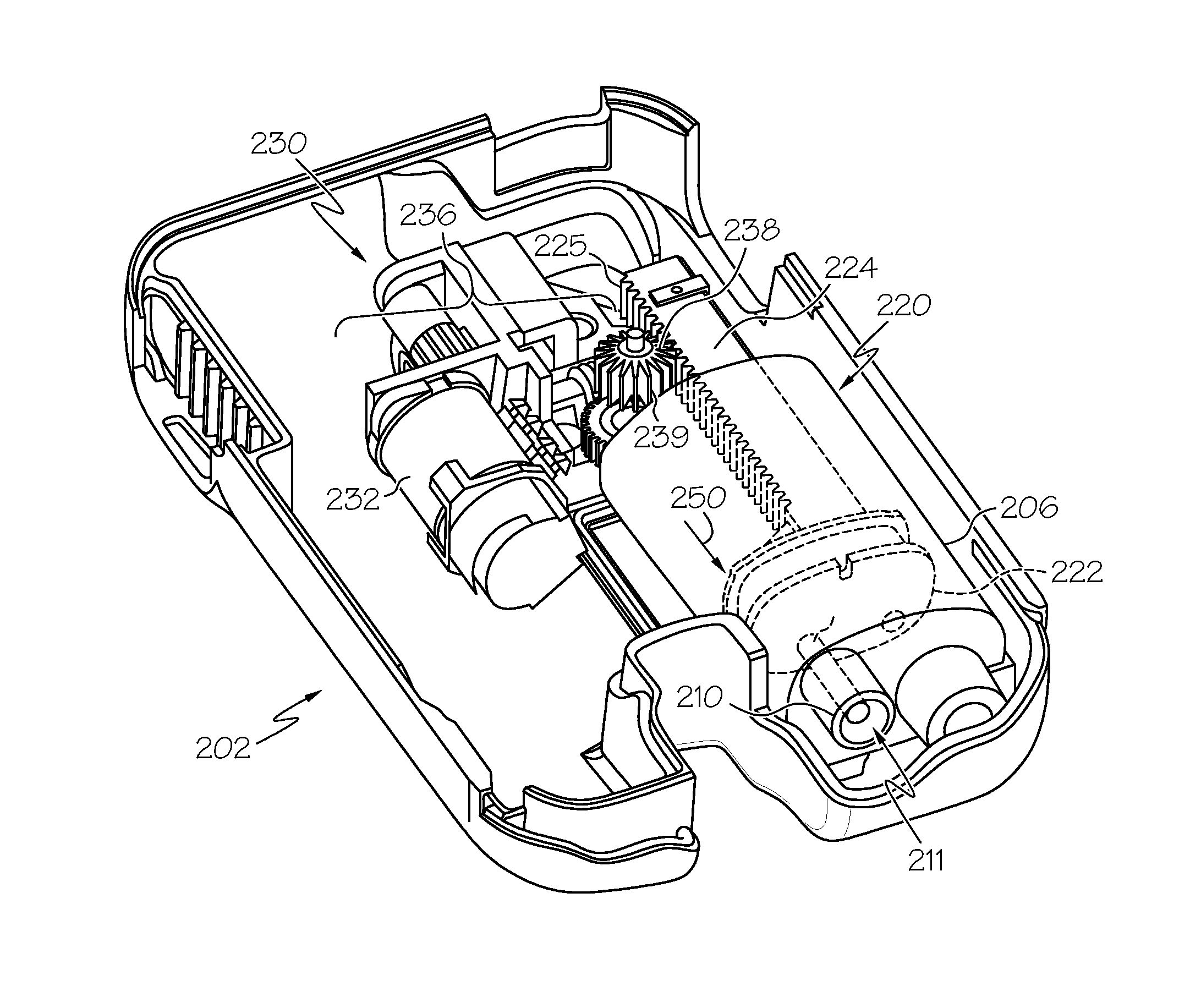 Dynamic pulse-width modulation motor control and medical device incorporating same