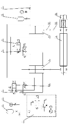 Hydraulic pressure balance device of twenty-roller steel plate cold rolling mill transmission roller and control method