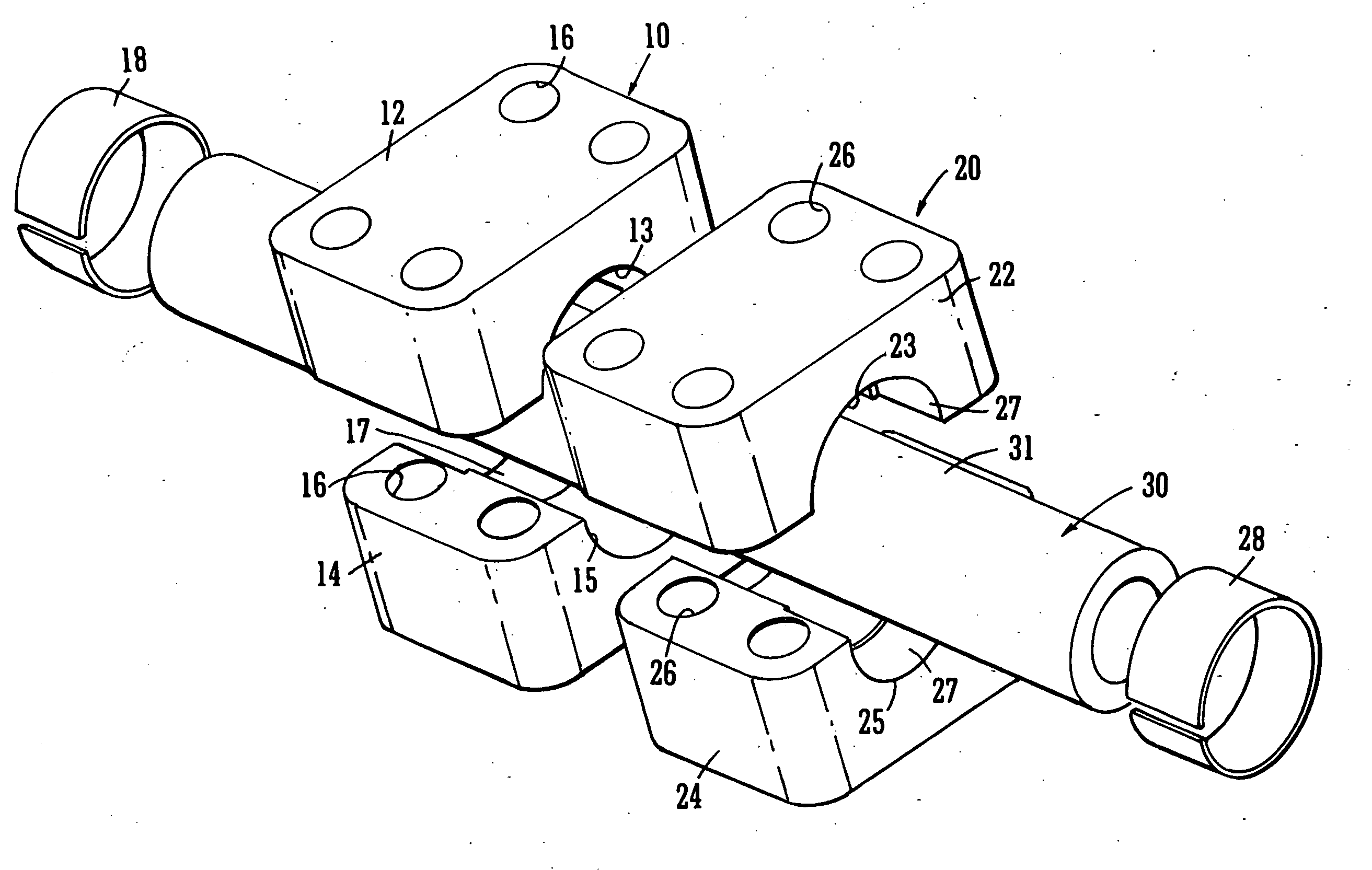 Handlebar clamp