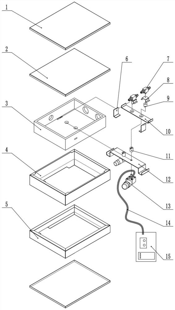 High-temperature switching device for sampling flow paths for multiple organic pollutants in incineration flue gas