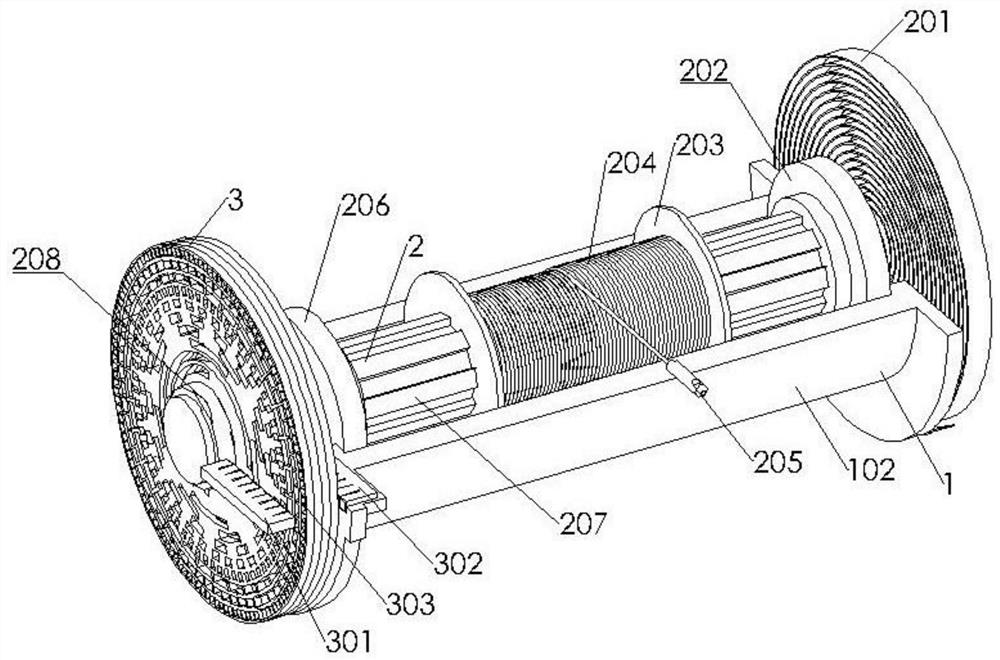 A Pull-Wire Displacement Sensor Based on Absolute Encoding