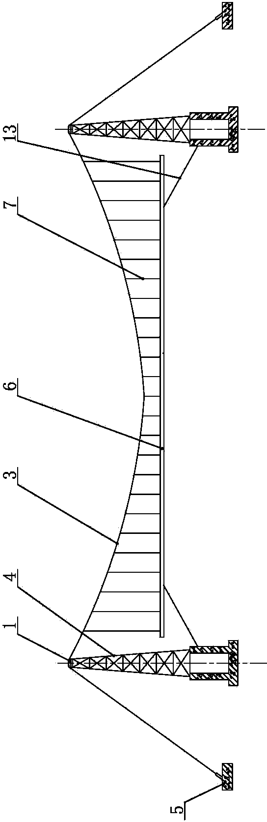 Pipe bridge hanging system