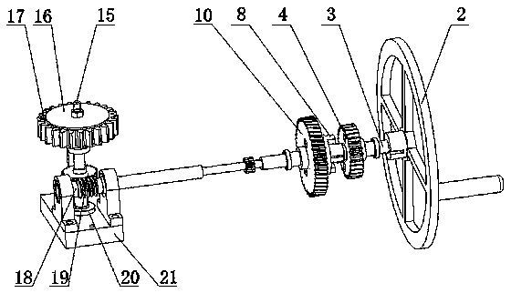 Portable gear drive and processing demonstration instrument