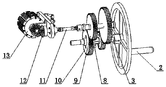 Portable gear drive and processing demonstration instrument