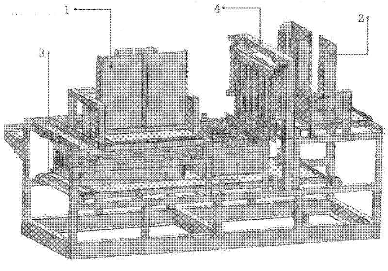 Automatic insertion machine of carton clapboard