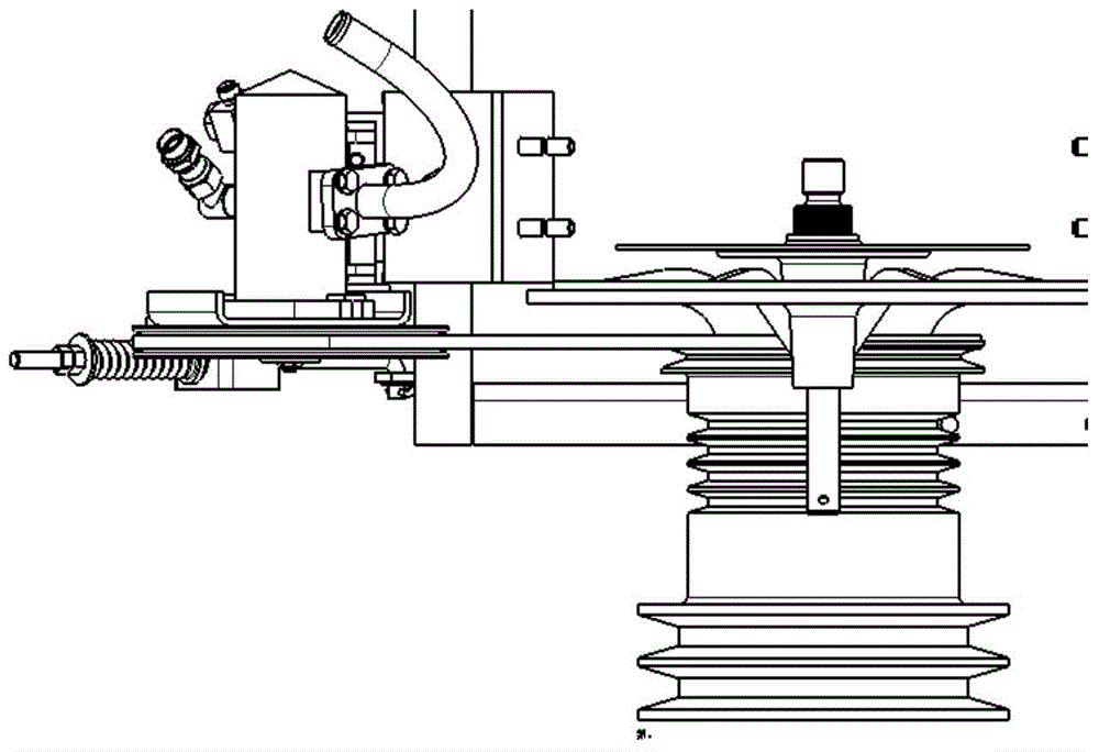 Hydraulic generating device and agricultural machine with same