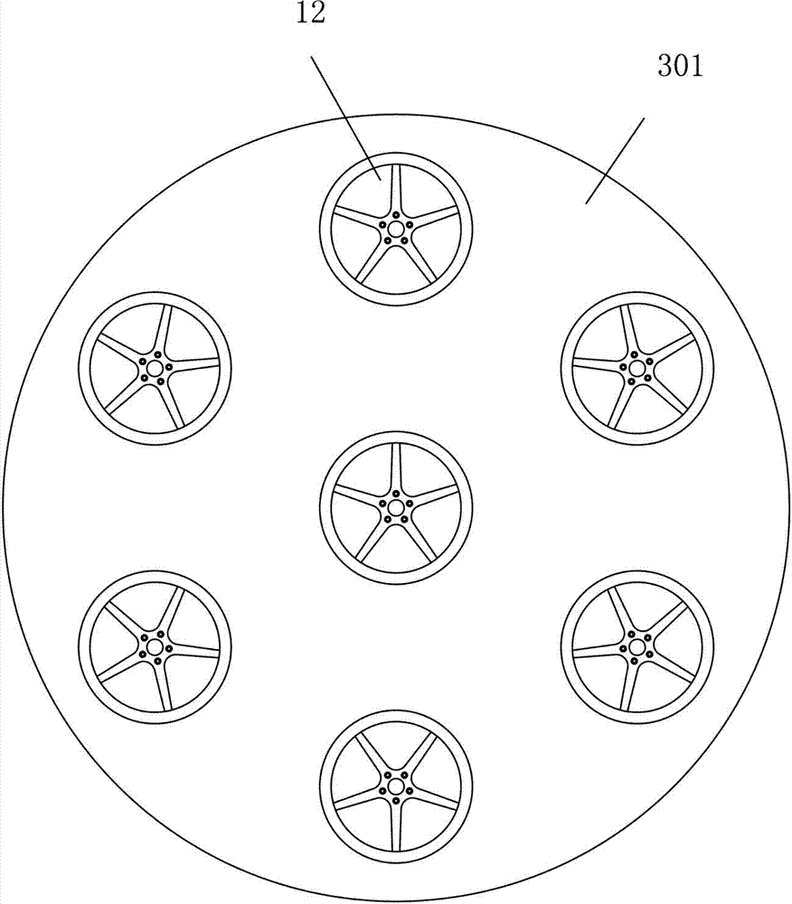 Hub polishing and lapping machine