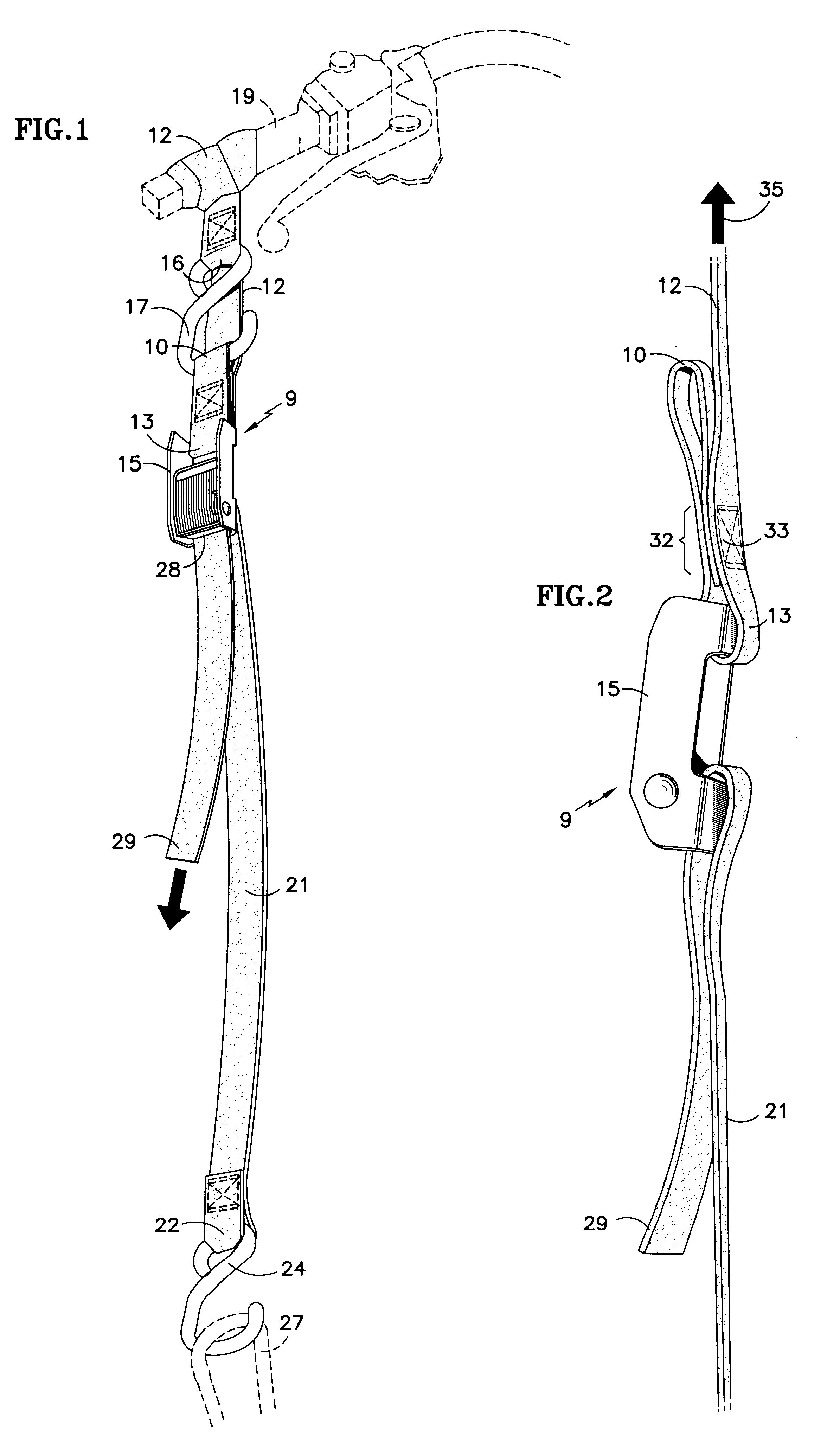 Soft loop tie-down assembly