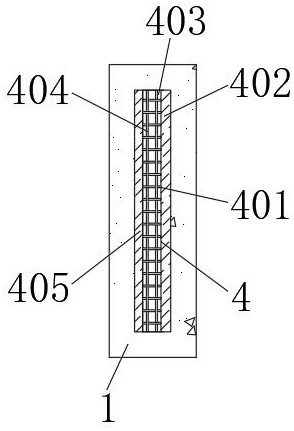 Convenient-to-use corrosion-resistant partition board with insertion structure