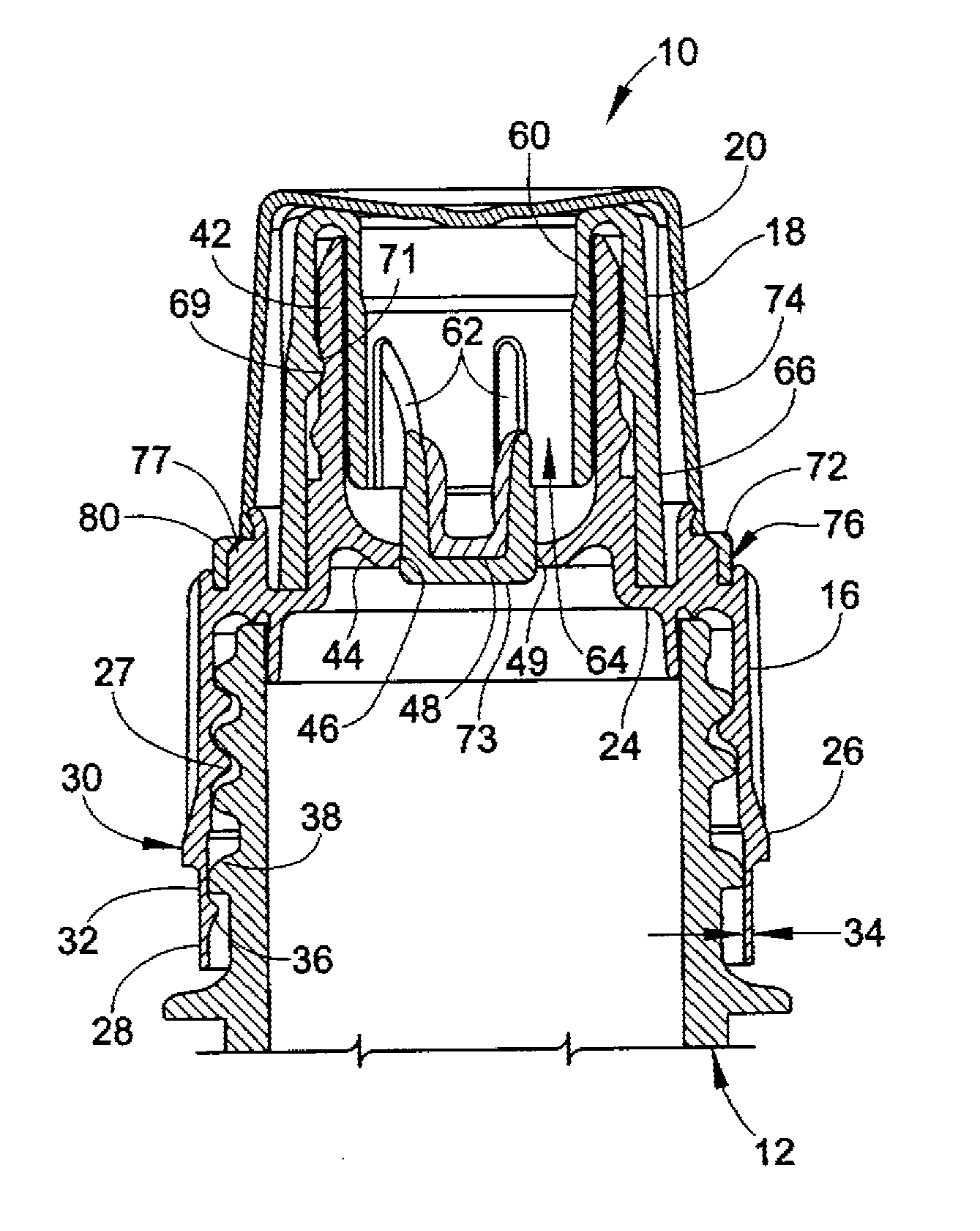 Multiple Layer Beverage Closure