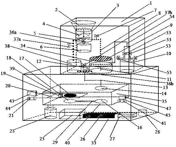 An automatic and portable paper-based microfluidic pesticide residue photoelectric detection device and method