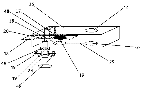 An automatic and portable paper-based microfluidic pesticide residue photoelectric detection device and method