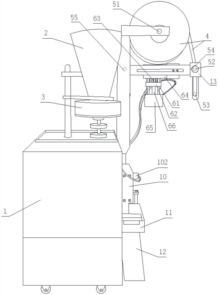 A kind of release device and preparation method of automatic living body sub-packaging Trichogramma