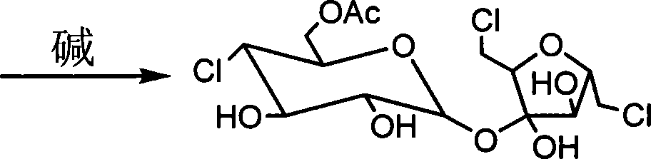 Method for synthesizing environment-friendly sucralose