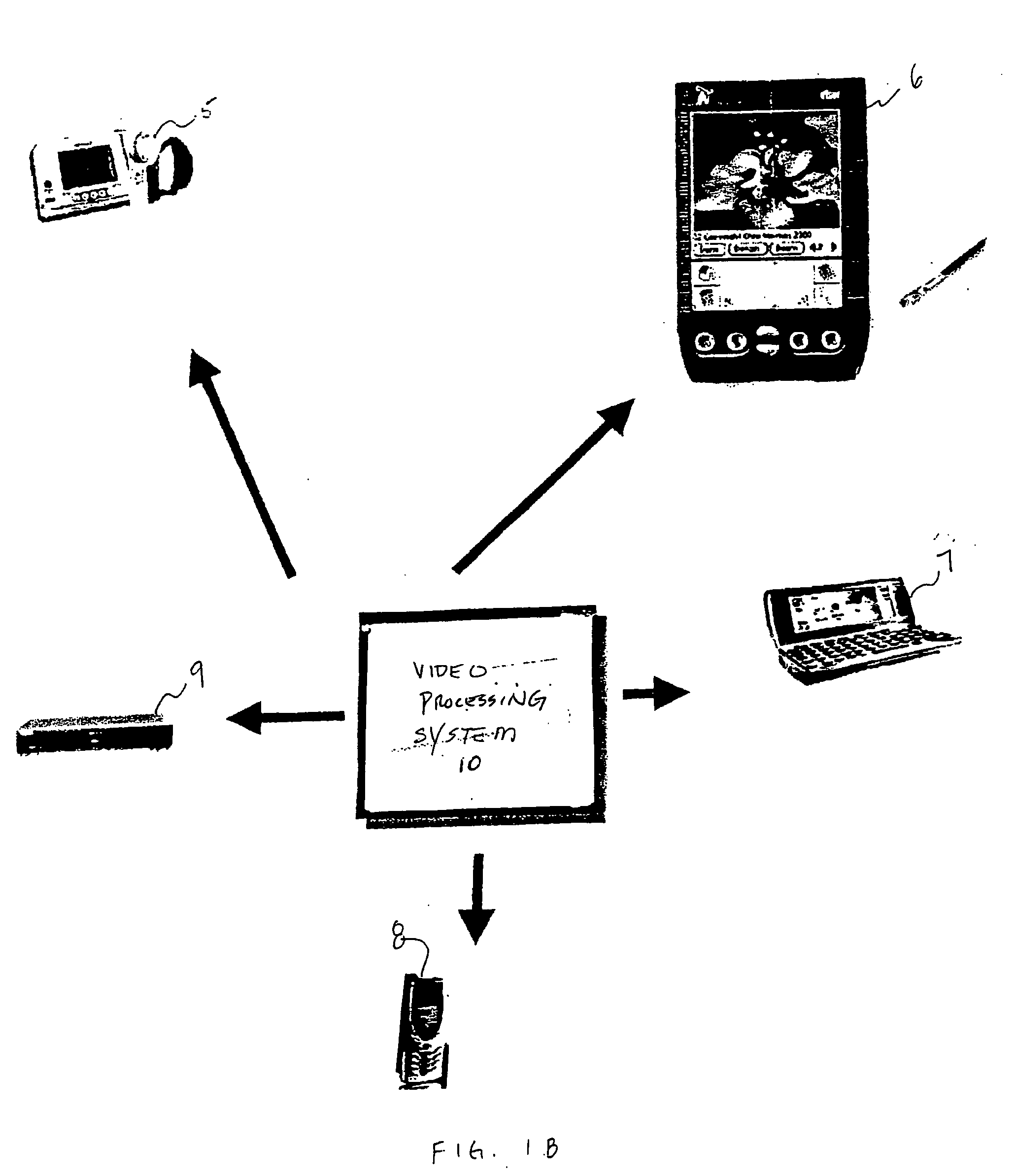 Cell array and method of multiresolution motion estimation and compensation