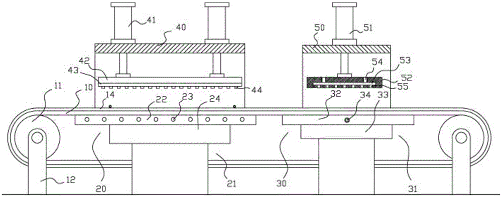 Paperboard pasting mechanism