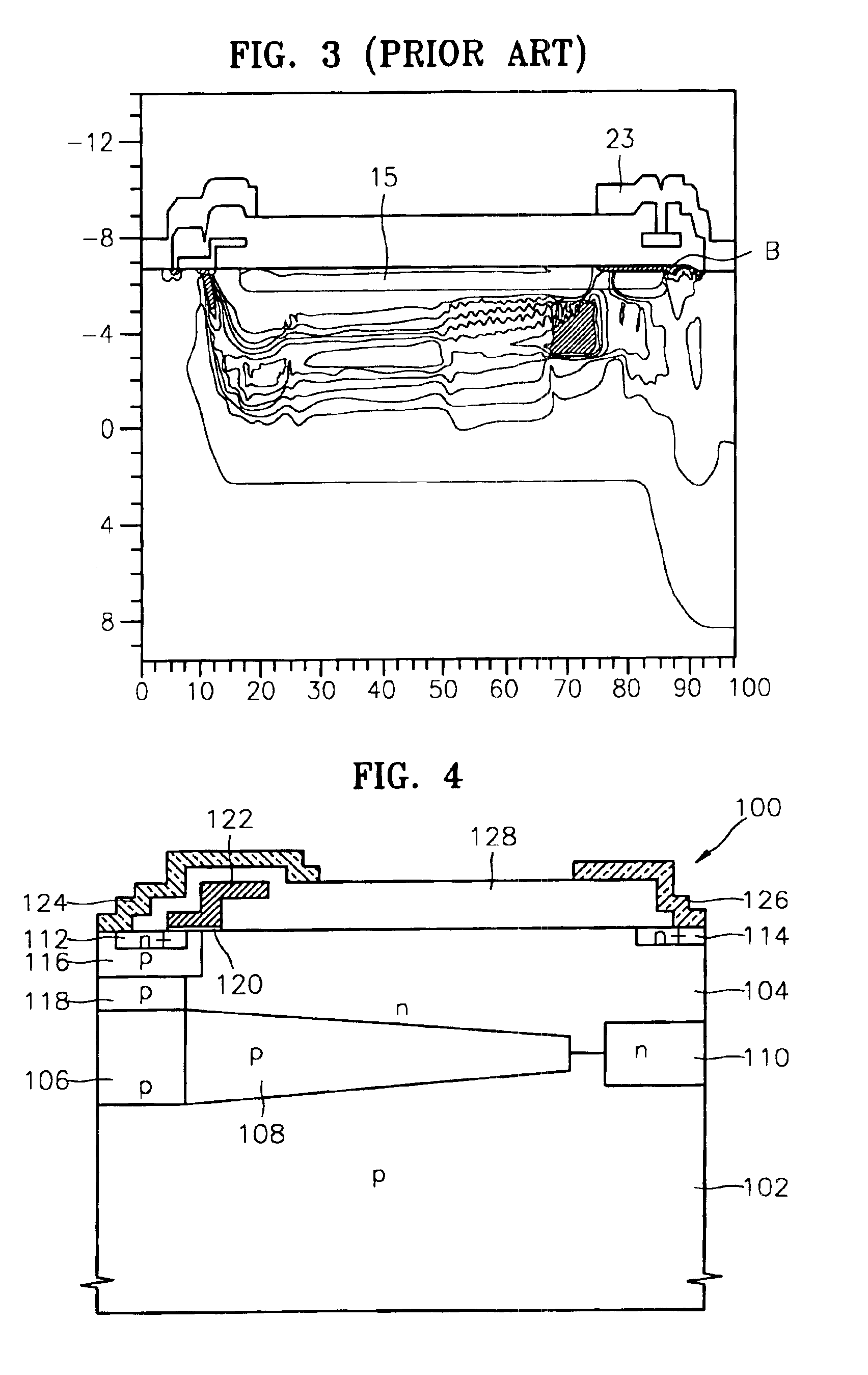 Lateral DMOS transistor having reduced surface field