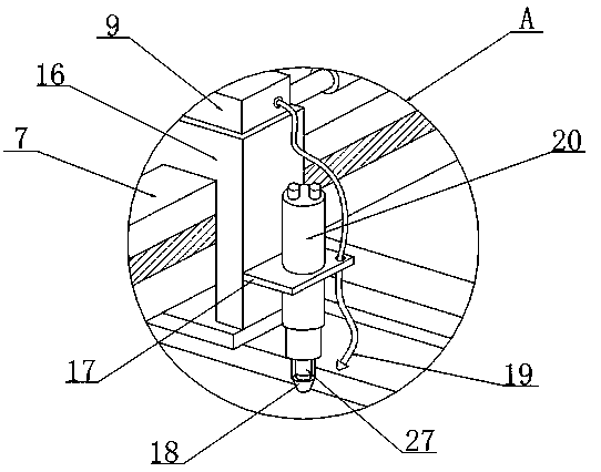 Novel numerical control machine tool with protection function