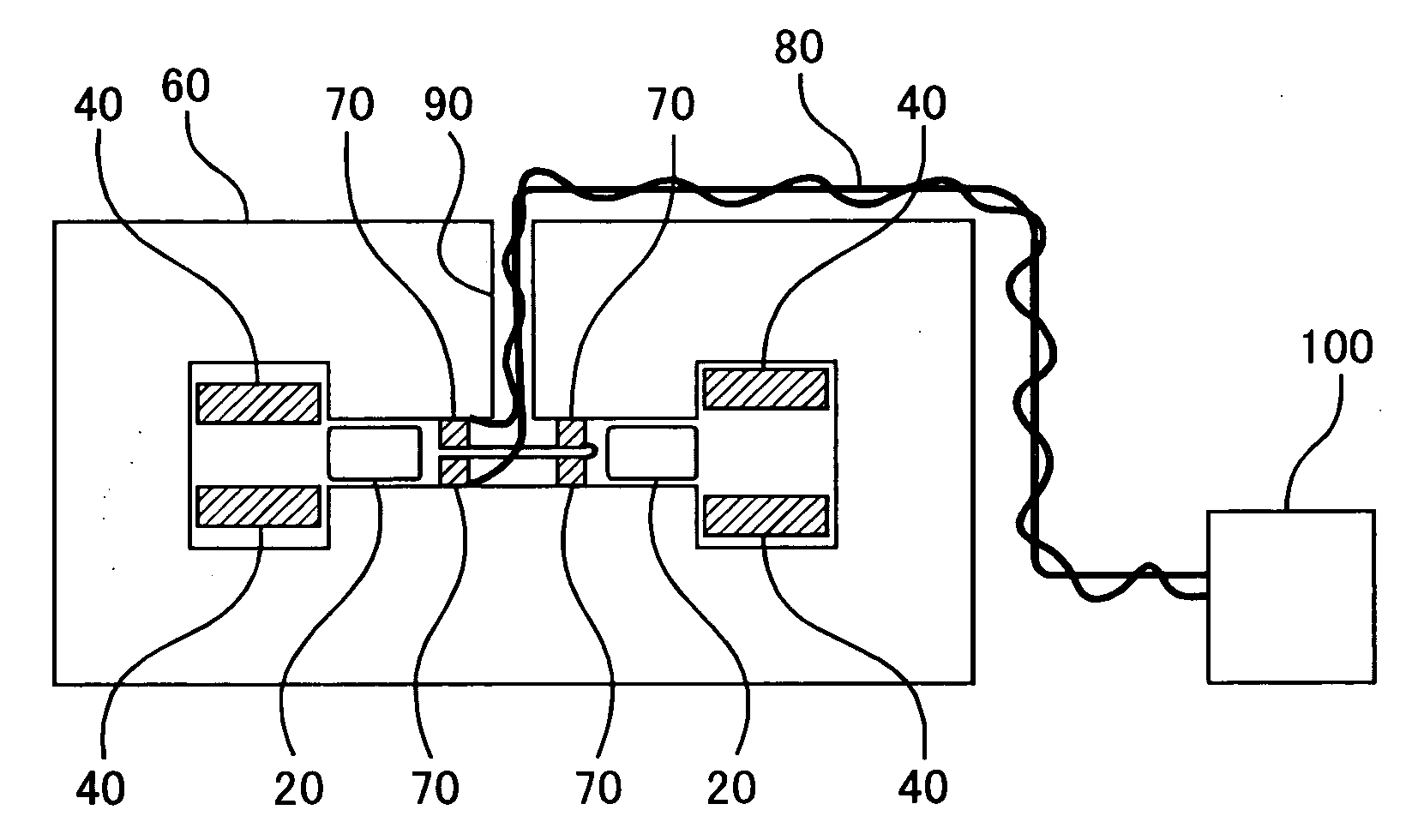 Electromagnetic wave generating device