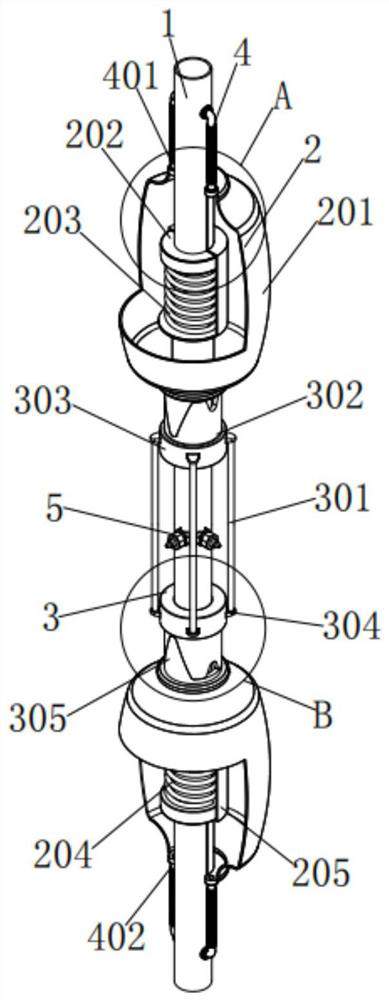 Esophageal cancer local chemotherapy device