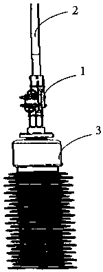 U-shaped high-voltage large-current wiring terminal