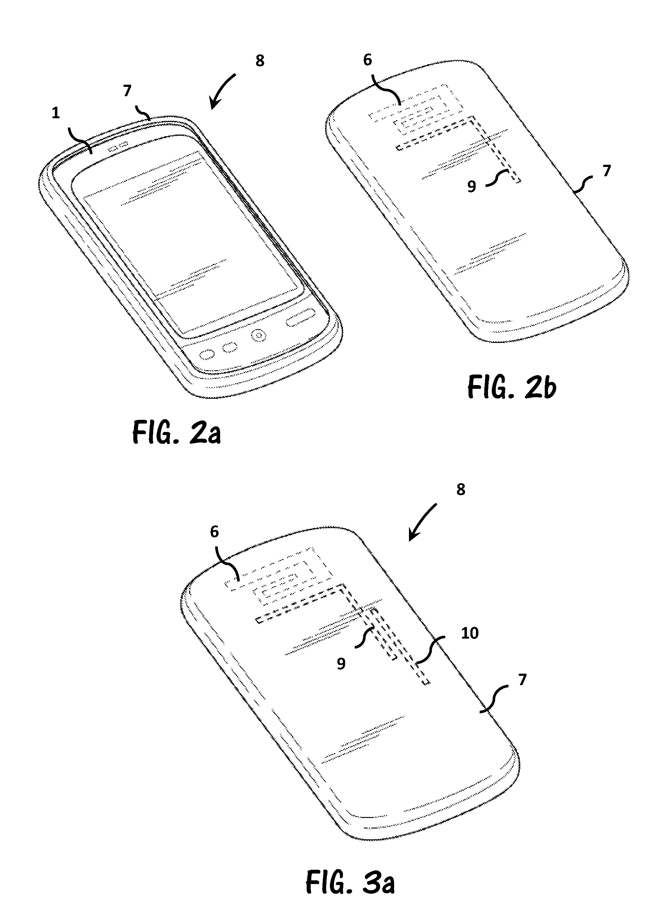 Antenna system coupled to an external device