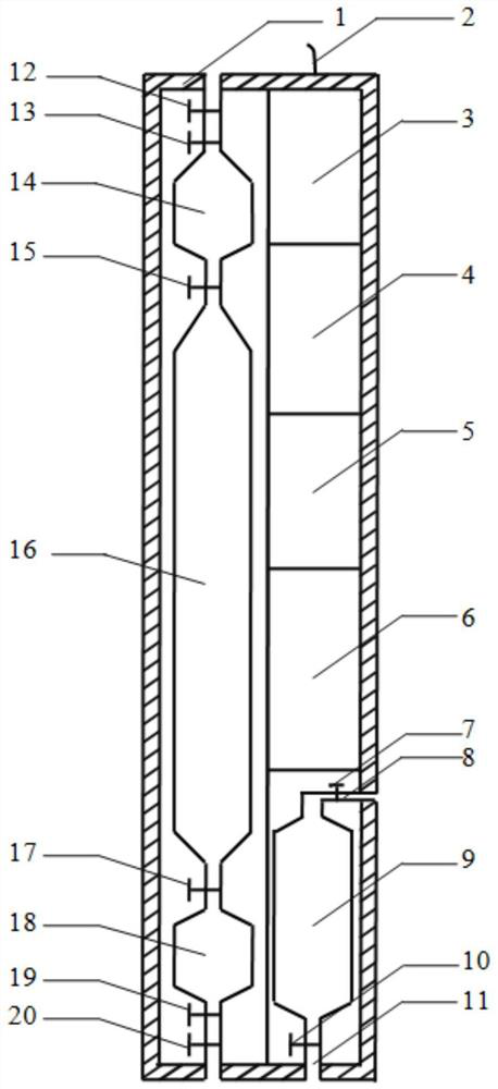 Radioisotope logging tracer underground screening device