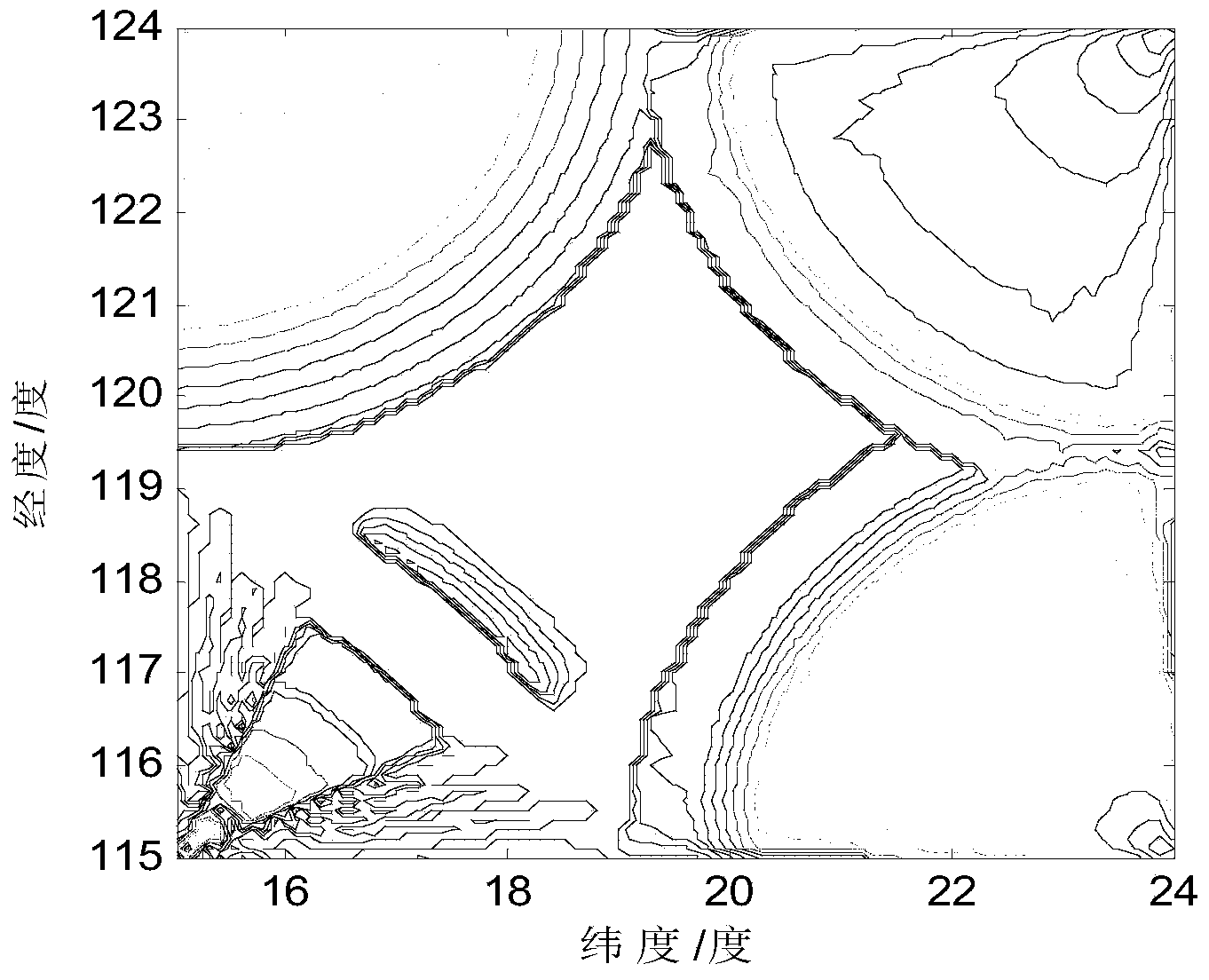 Method for obtaining space electromagnetic intensity data