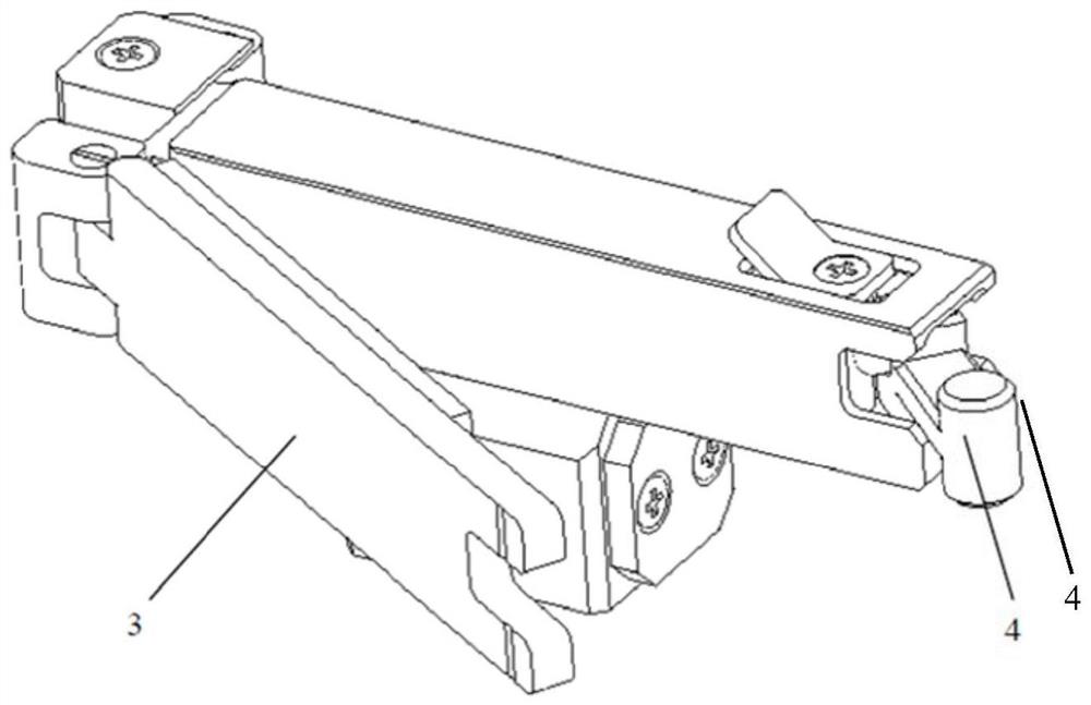 Device capable of quickly replacing and clamping for chip tube shell engraving