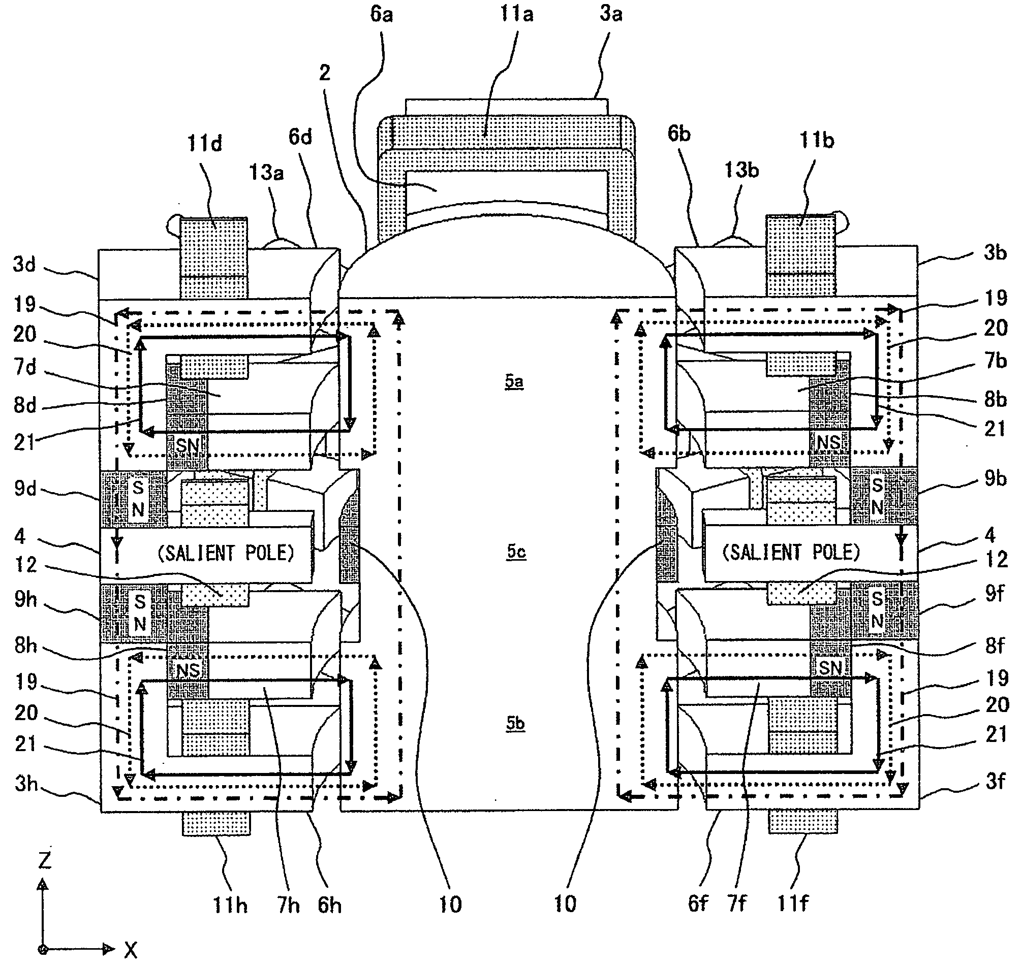 Magnetic levitation motor and pump