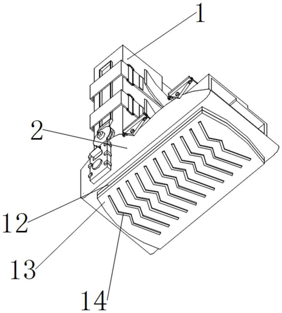 Foot fixing device for hand and foot surgical nursing