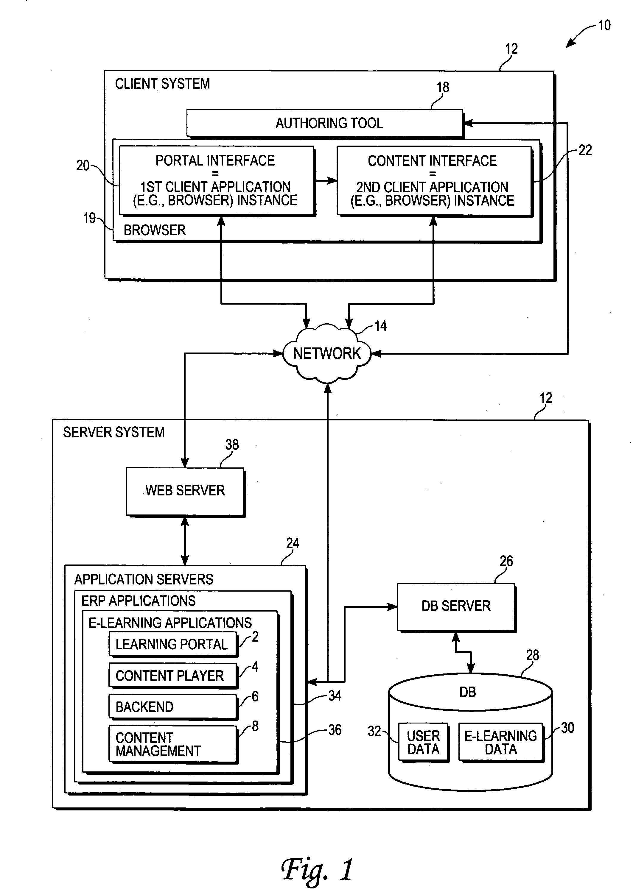 Authoring tool to structure and create a computer-based training course, and having role-specific functions