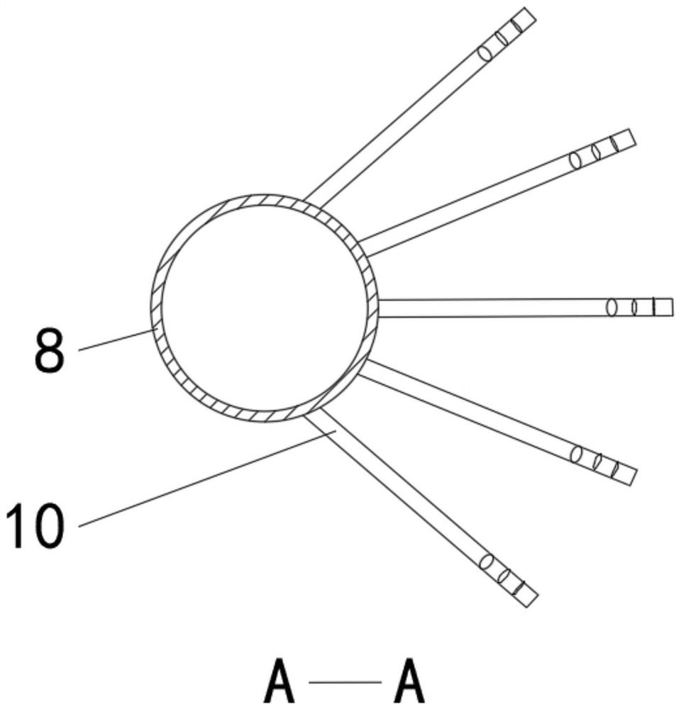 Activated carbon and aeration coupled algal inhibition type biological floating bed