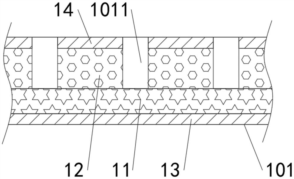 Activated carbon and aeration coupled algal inhibition type biological floating bed