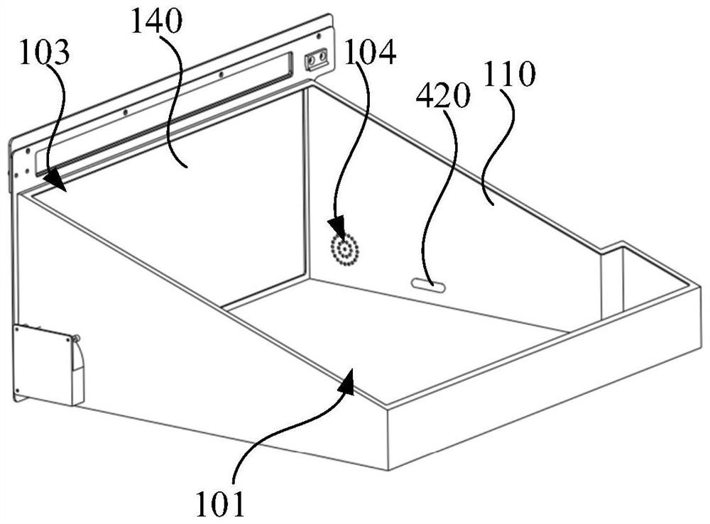 Garbage packing device, cleaning equipment and packing method