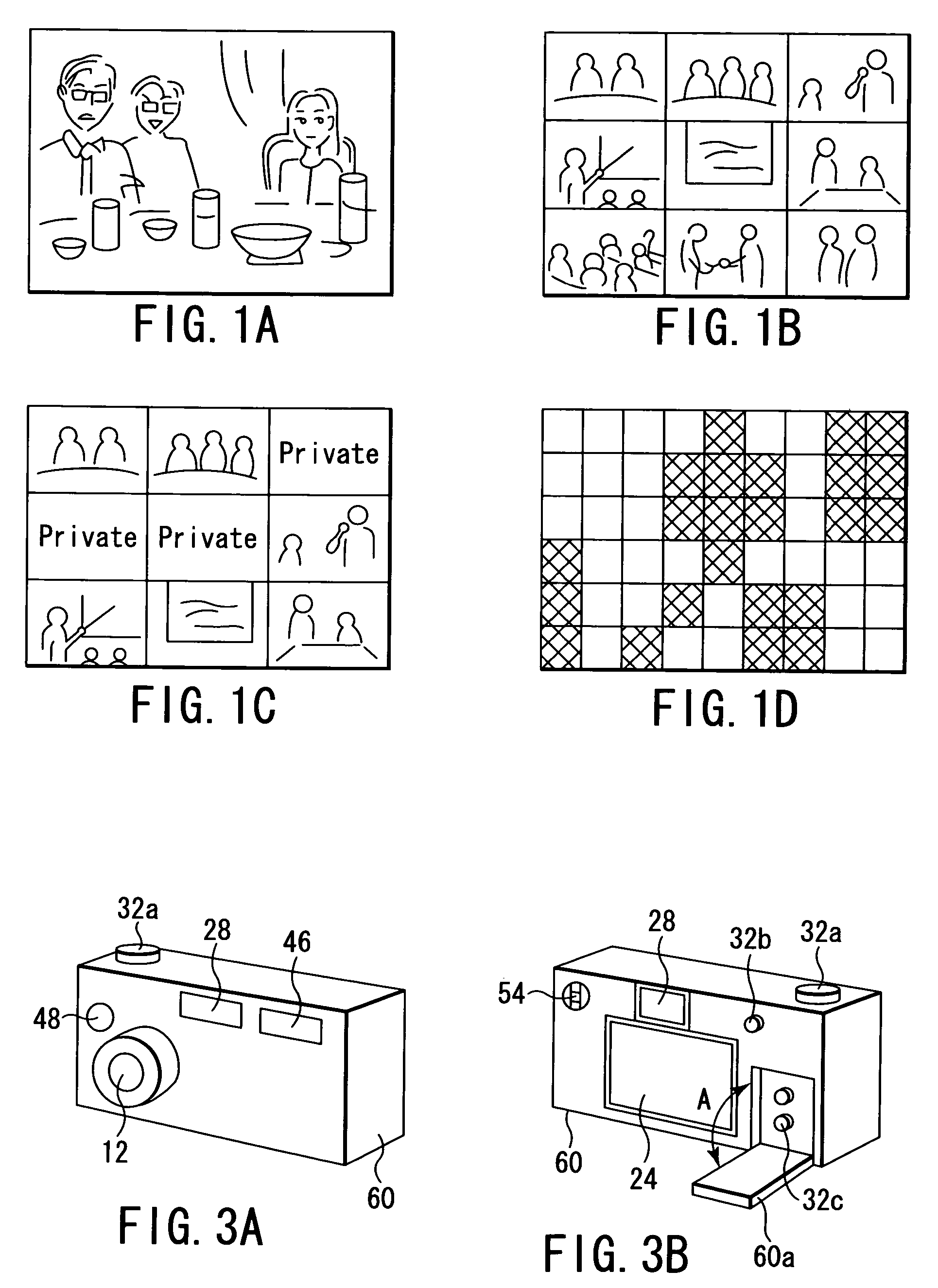 Electronic camera, information device and portable information apparatus