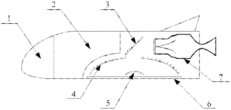 Laser propulsion aircraft with vector nozzle