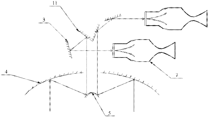 Laser propulsion aircraft with vector nozzle