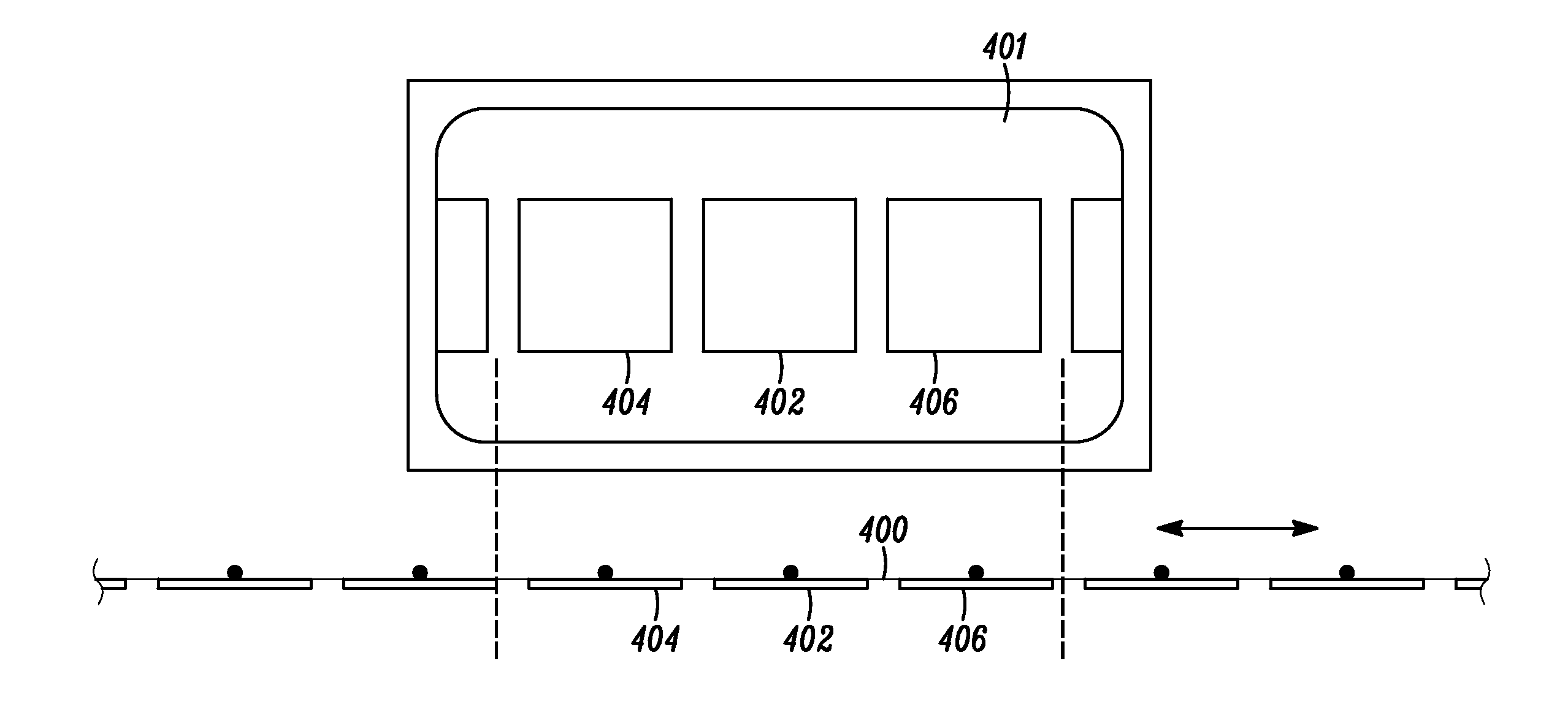 Display Interface and Method for Displaying Multiple Items Arranged in a Sequence